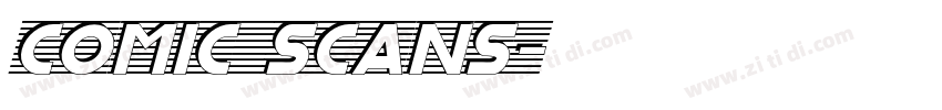 comic scans字体转换